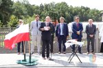 Uroczyste zakończenie przebudowy drogi powiatowej w Leniszkach 2021 r.