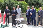 Uroczyste zakończenie przebudowy drogi powiatowej w Leniszkach 2021 r.