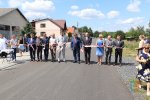 Uroczyste zakończenie przebudowy drogi powiatowej w Leniszkach 2021 r.