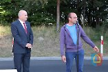 Uroczystość zakończenia przebudowy drogi gminnej Wydrzyn-Majorat-Staw
