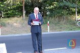 Uroczystość zakończenia przebudowy drogi gminnej Wydrzyn-Majorat-Staw