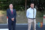 Uroczystość zakończenia przebudowy drogi gminnej Wydrzyn-Majorat-Staw
