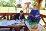 Zakończenie projektu ekologicznego w Łagiewnikach 2021 r.