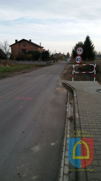 Budowa chodnika w Wydrzynie w ramach Funduszu Dróg Samorządowych 2019 r.